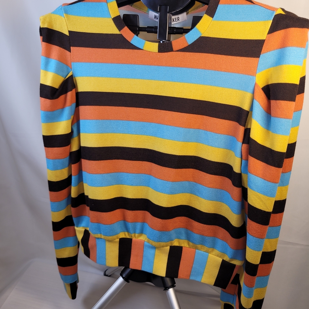Walter Baker Colorful Striped Sweater Size L
